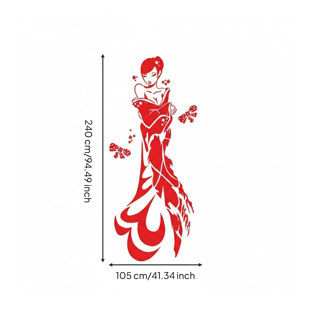 Acrylic Wall Sticker Self Shop Decor Waterproof