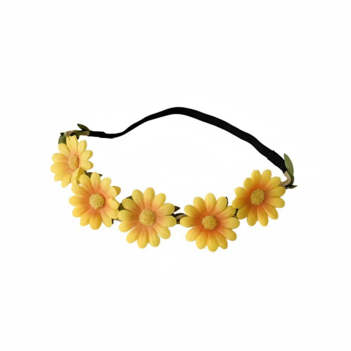 Korean Style Wildflower Floral Headband, Floral Hairband for Holiday Events, Beach Vacation, Bridal Hair Decoration