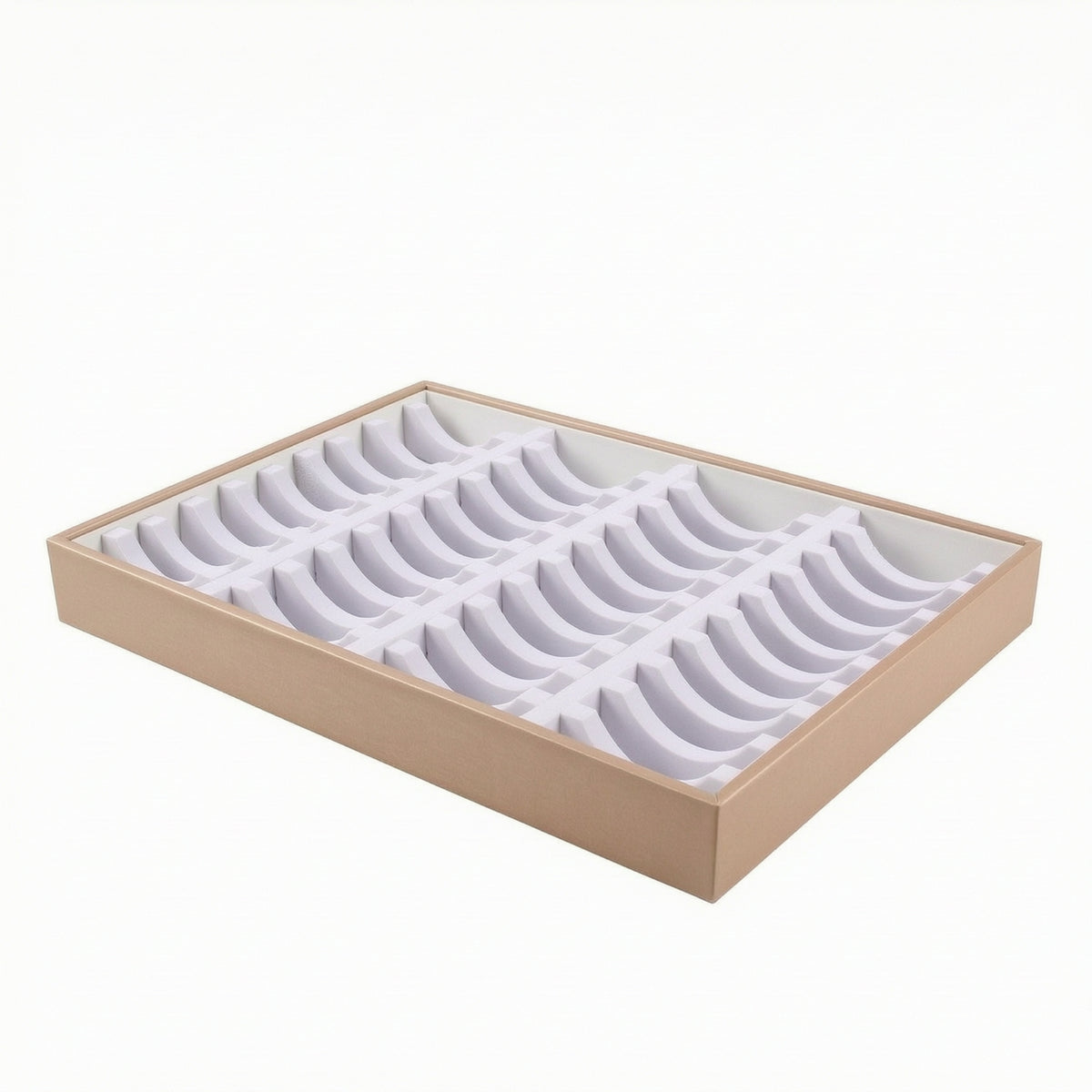Bangle Tray with Slots 40-Slot Bangle Organizer Tray Long-Lasting for Jewelers