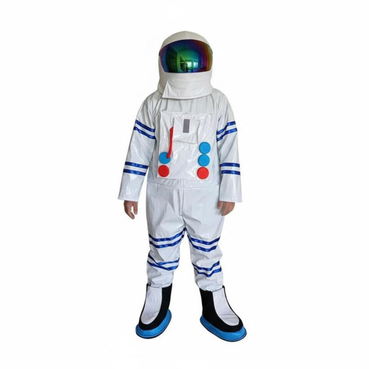 Astronaut Jumpsuit with Helmet Realistic Look Astronaut Jumpsuit Set for Adults