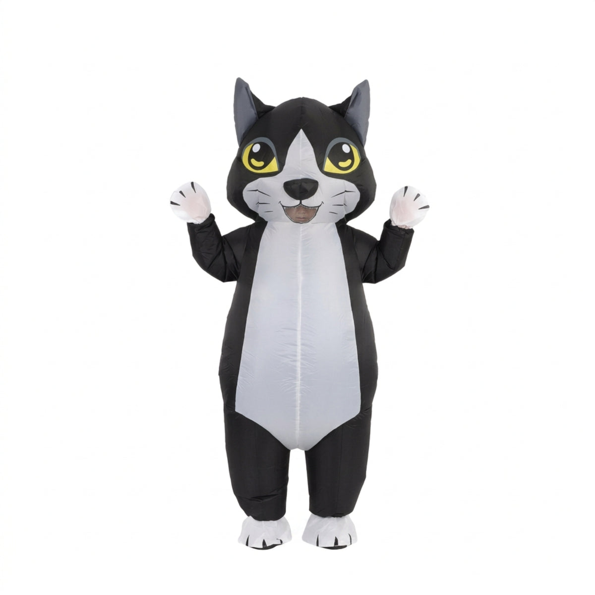 Inflatable Cat Suit Full Body Apparel Quick Inflating for Halloween, Parades