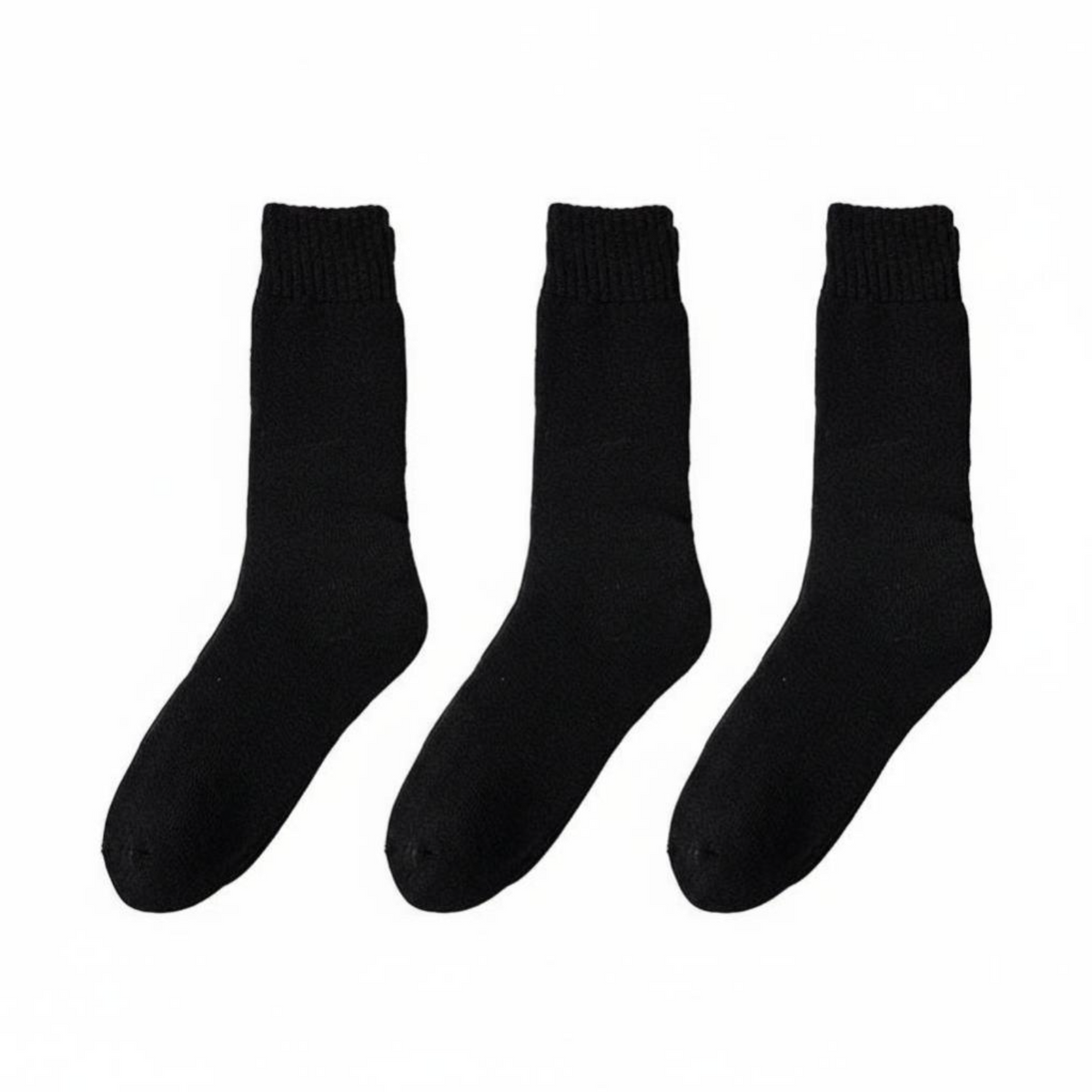 Moisture-wicking thermal socks