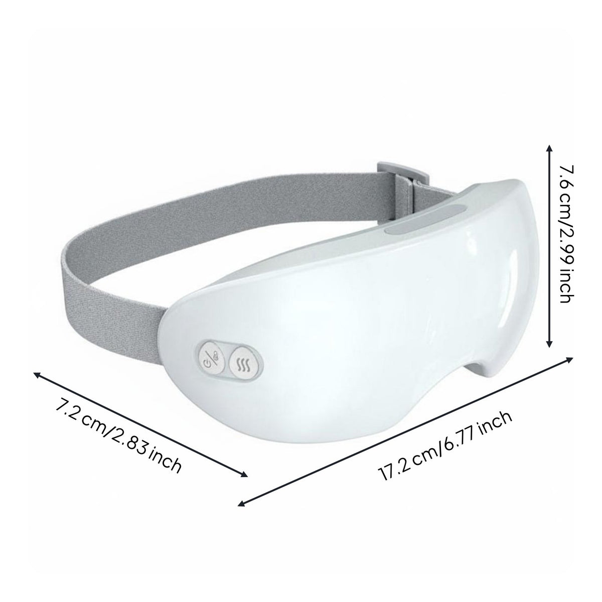 Heated Eye Massager Auto Shut-Shut down Steam Eye Massager Smart Timer