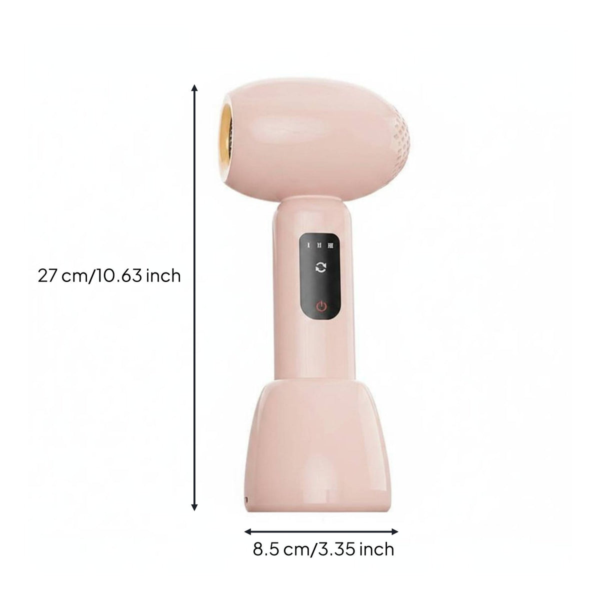 Baby Hair Dryer Low Power Cordless Hair Dryer Quiet for Home, Dorm, Infants