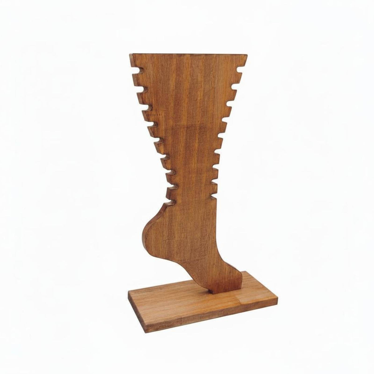 Chain Display Stand Wooden Accessory Storage Detachable Base for Vanity