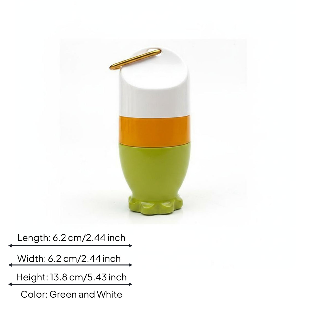 Sponge Applicator Bottle Click-on Cover Bath Accessory Plastic