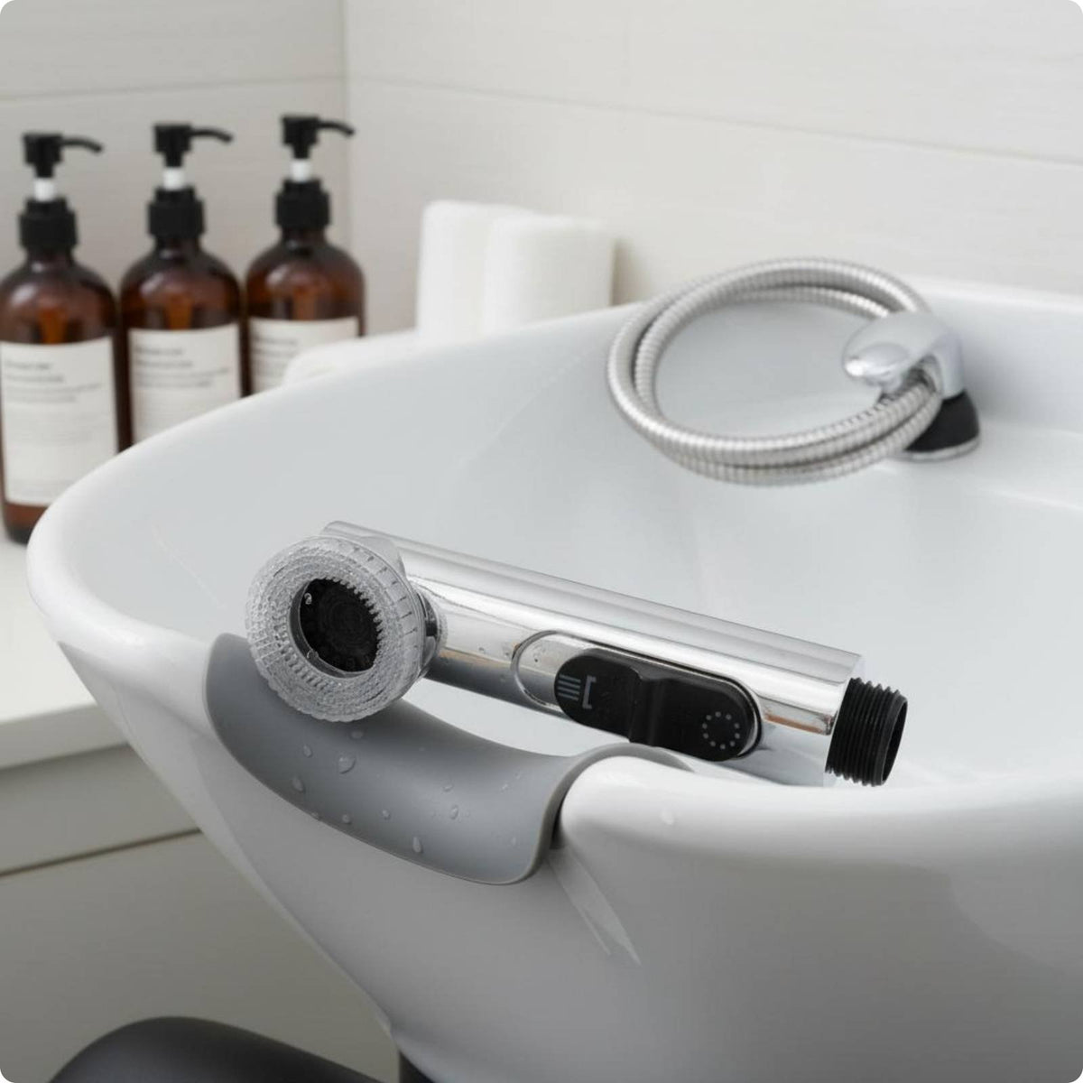 Hair Wash Shower Head Multi-Mode Massage Shower Nozzle Easy Grip for Barber Shop