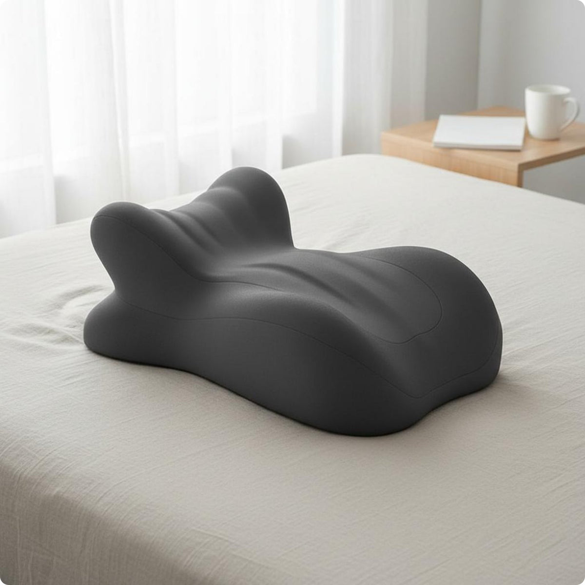 Prone Sleeps Pillow Easy to Washable Reading Cushion Skin-Friendly Material Bed Backrest Pillow for Lounging