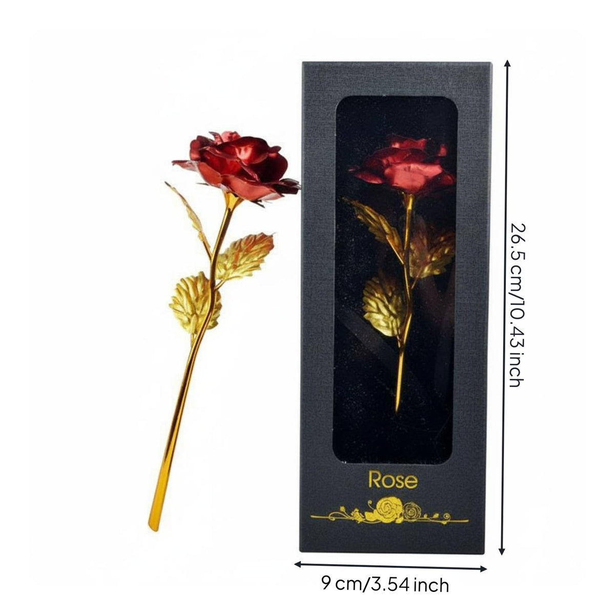 Gold Foil Blossom Handmade Craft Keepsake Item Artfully Made for Mom, Women