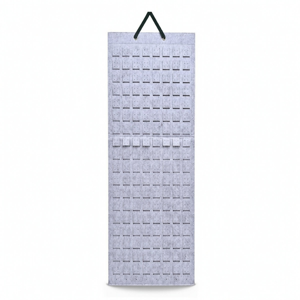 Wall-Mounted Earring Display Space-Saving Felt Jewelry Organizer Slim for Closet