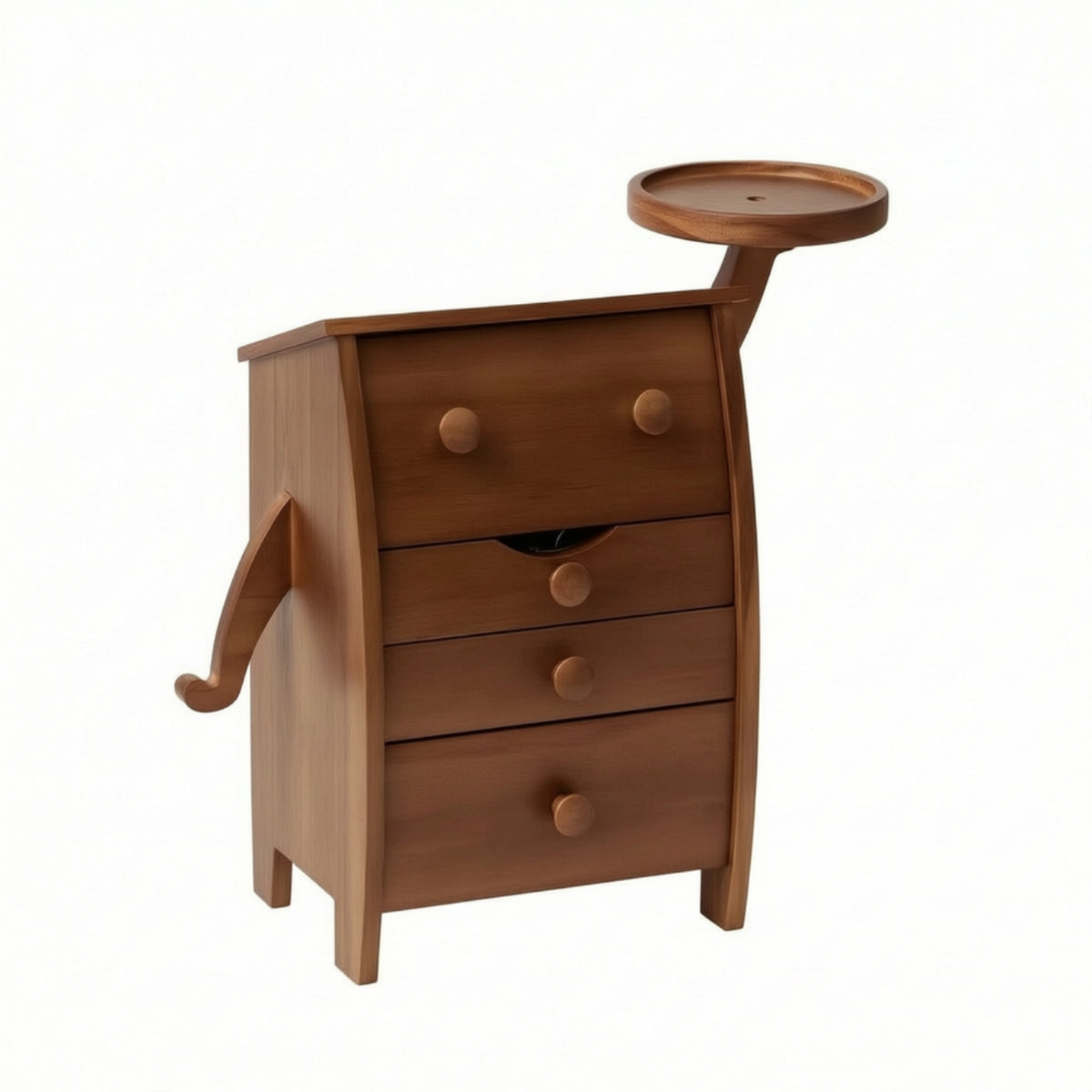 Jewelry Organizer with Drawers Solid Wood Tabletop Jewelry Chest Organized