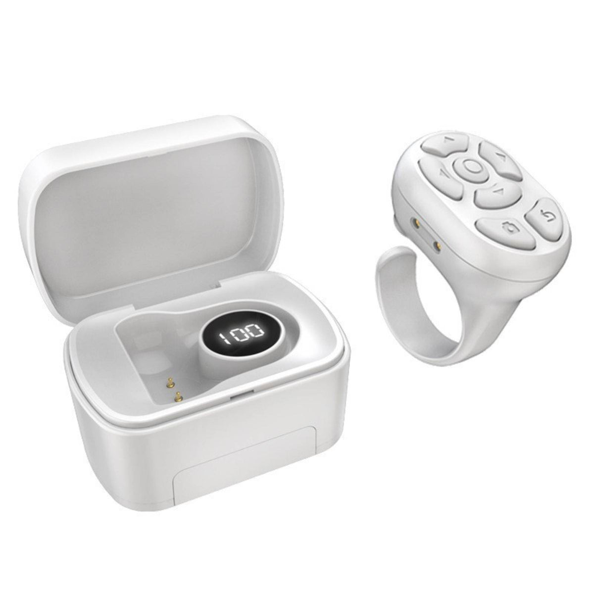 Finger Controller with Charging Case Wireless Page Flipper