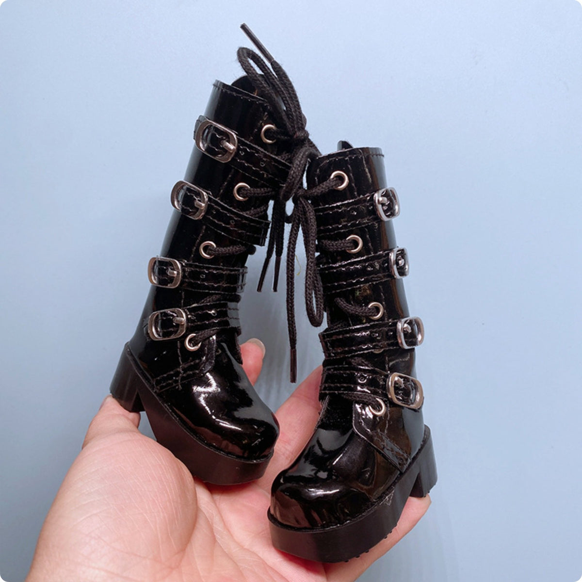 BJD Doll Boots Buckles Toy Accessory Realistic Design