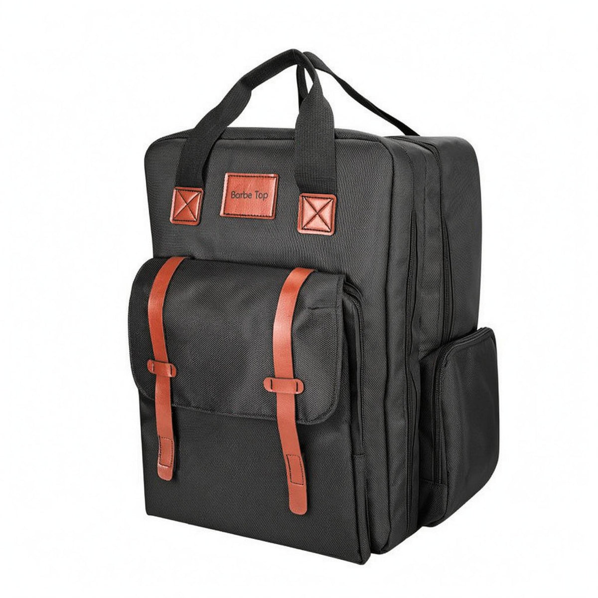 Hairdressing Bag Structured Makeup Tool Backpack Organizer for Hairdressers, Salon