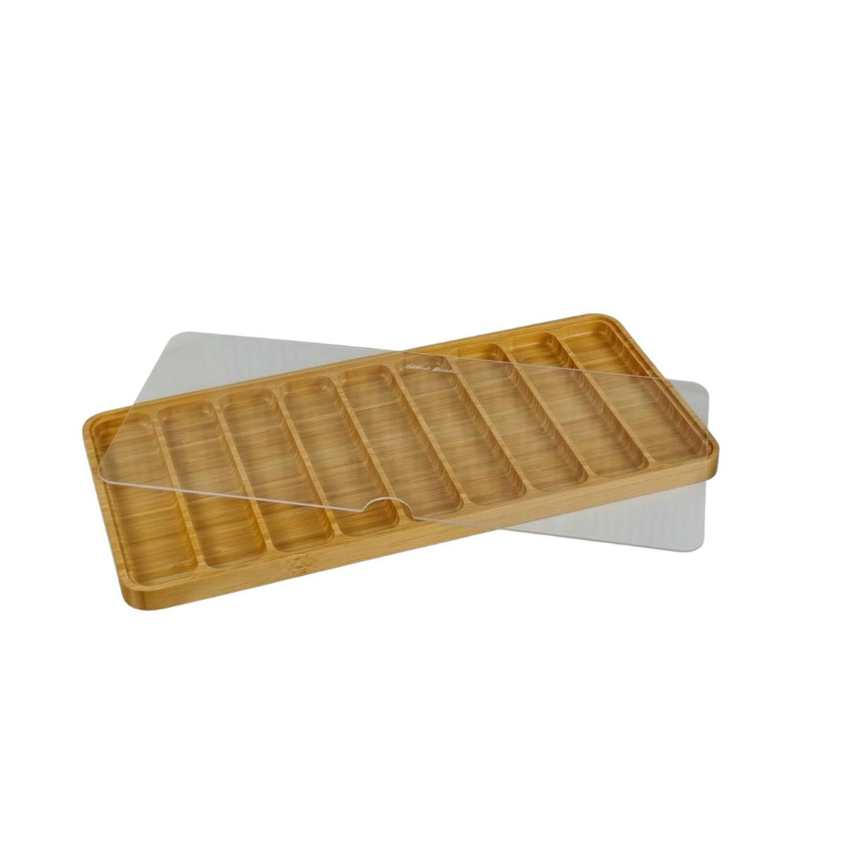 Watch Strap Storage Box Bamboo Wood Watch Strap Organizer Visible Window