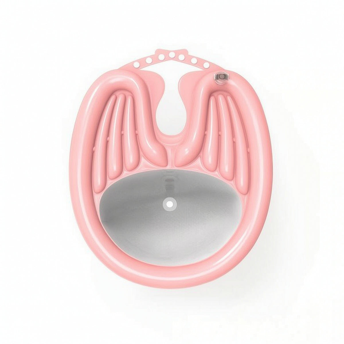 Shampoo Basin with Drainage Pouch Supportive for Bedside, Bedridden Patients