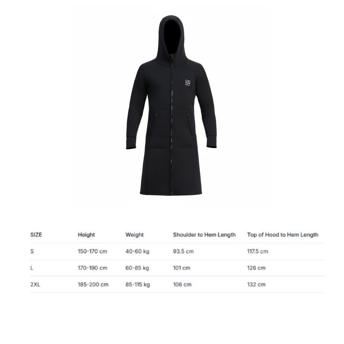 3mm Diving Jacket Cold Protection Hooded Wetsuit Jacket Stretchable Suitable for Water Activities Sports Gear for Women, Swimming
