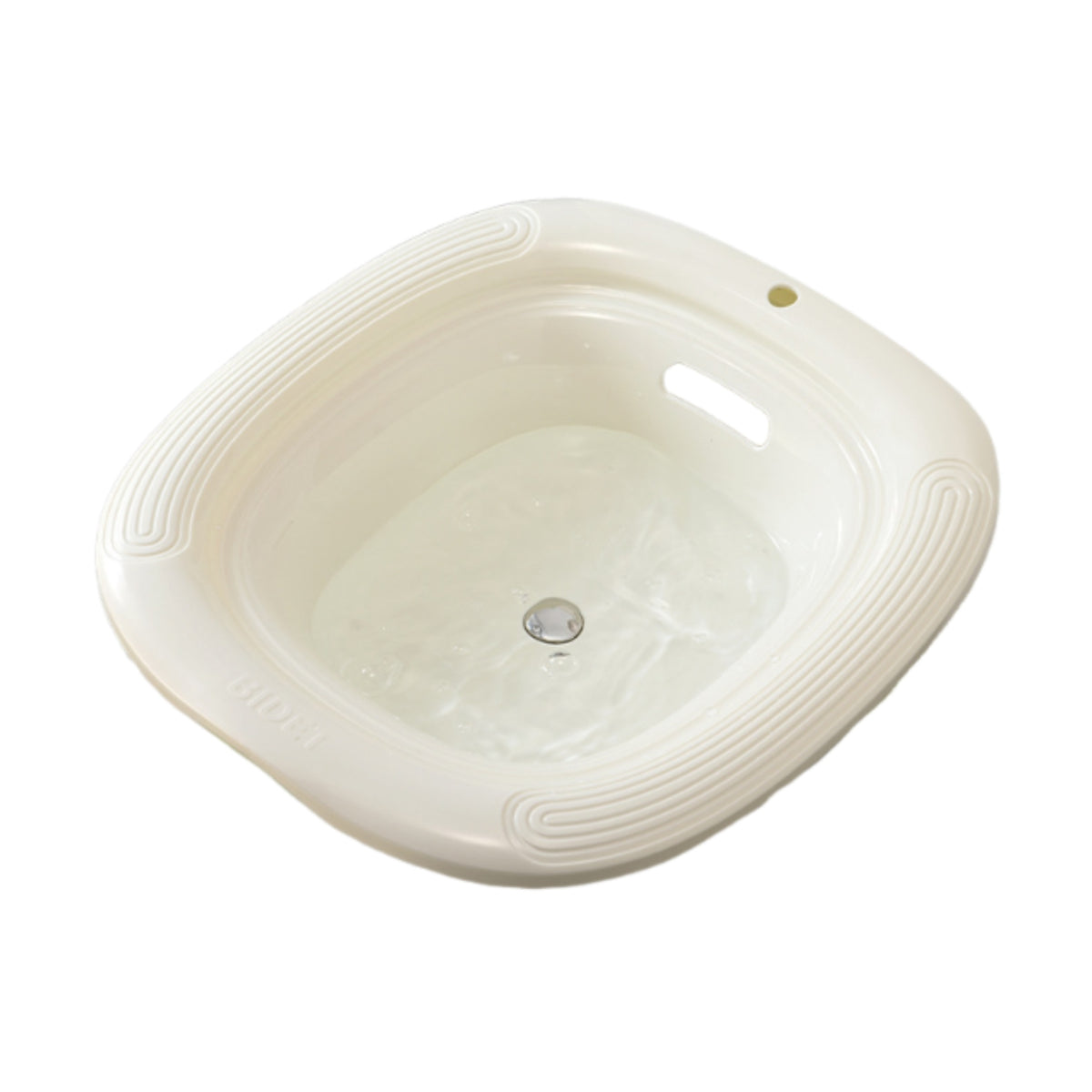 Sitz Bath with Drain Plug Thickened Toilet Sitz Bath Temperature Resistant
