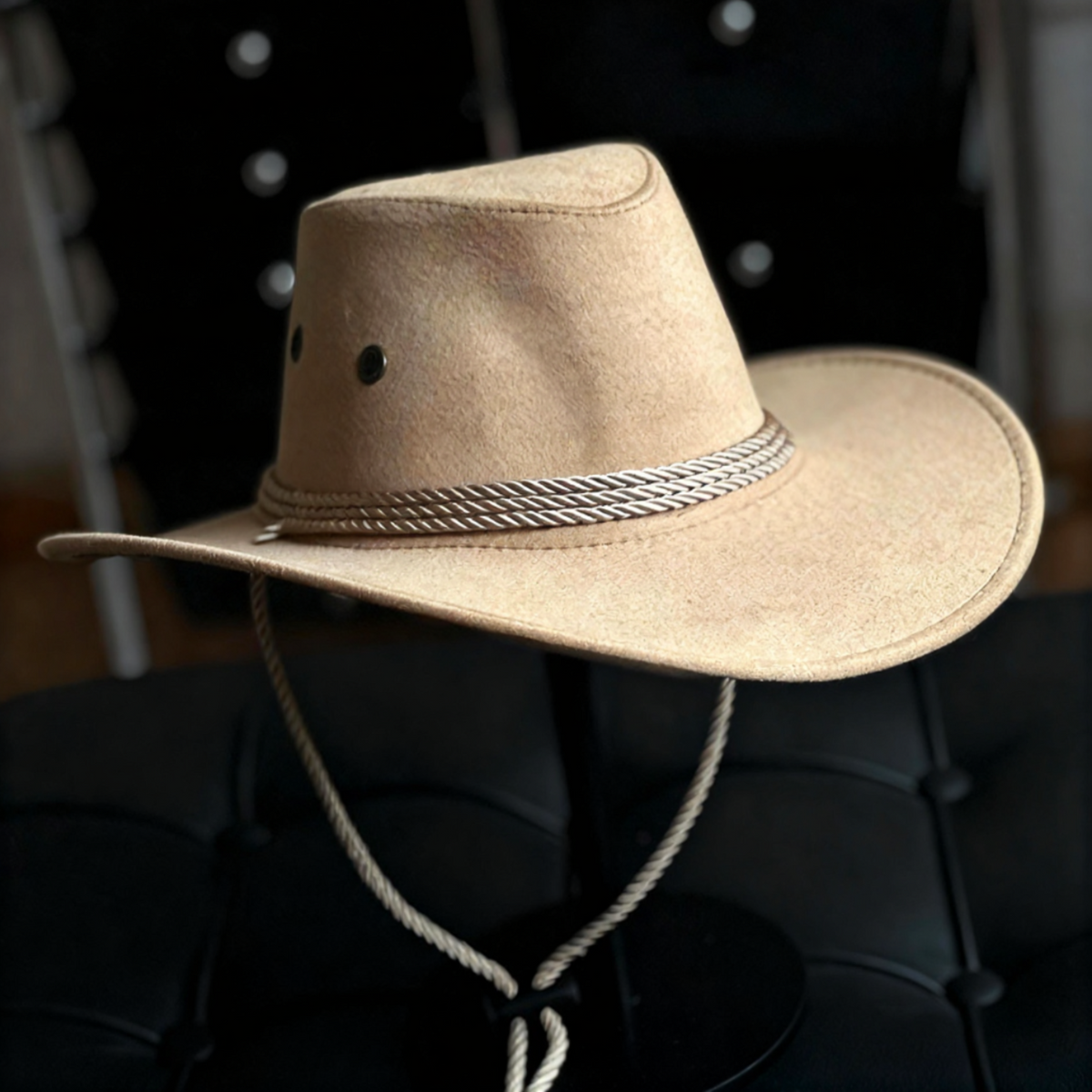Cowboy Hat, Wide Brim, Unisex, Outdoor, Relaxed Style