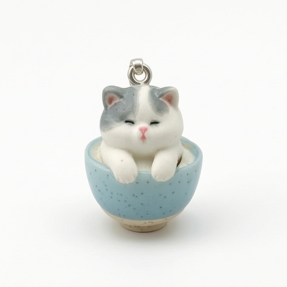 Cat Pendant Necklace Cute Kitten Pendant Necklace Whimsical for Women, Girls