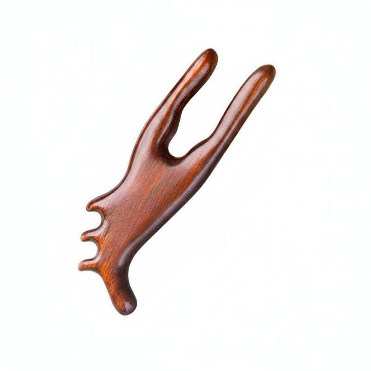 Sandalwood Ear Reflexology Tool Acupoint Stimulation Wooden Ear Massage Tool