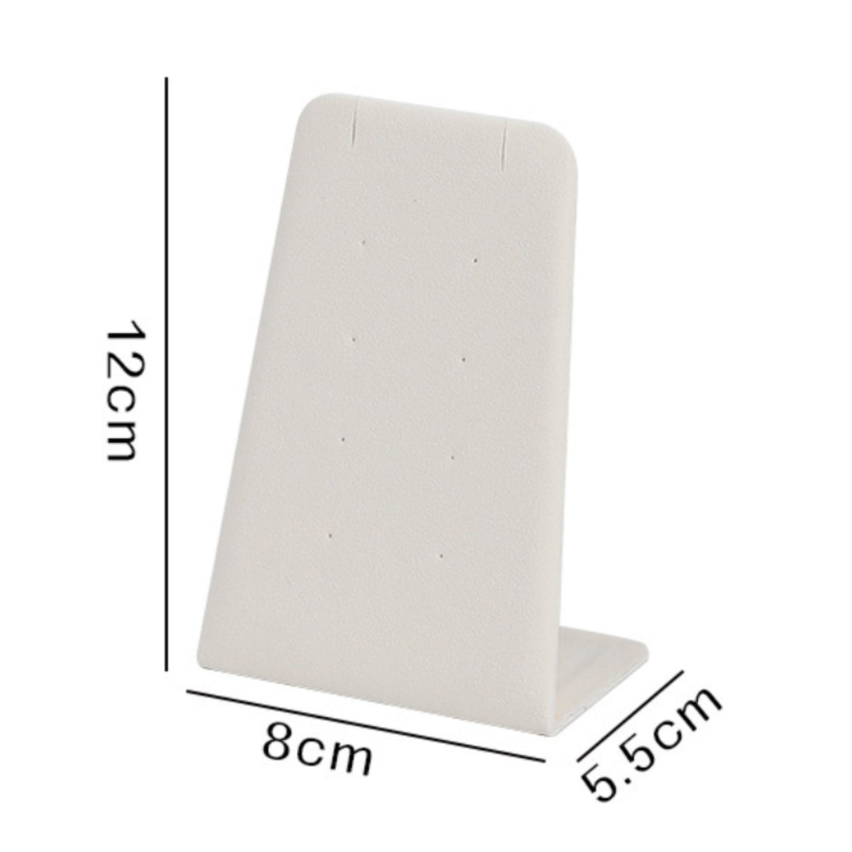 Earring Display Board Minimalist Design Necklace Display Easel Light Luxury Style L-Shaped Jewelry Stand for Showroom, Retail Store