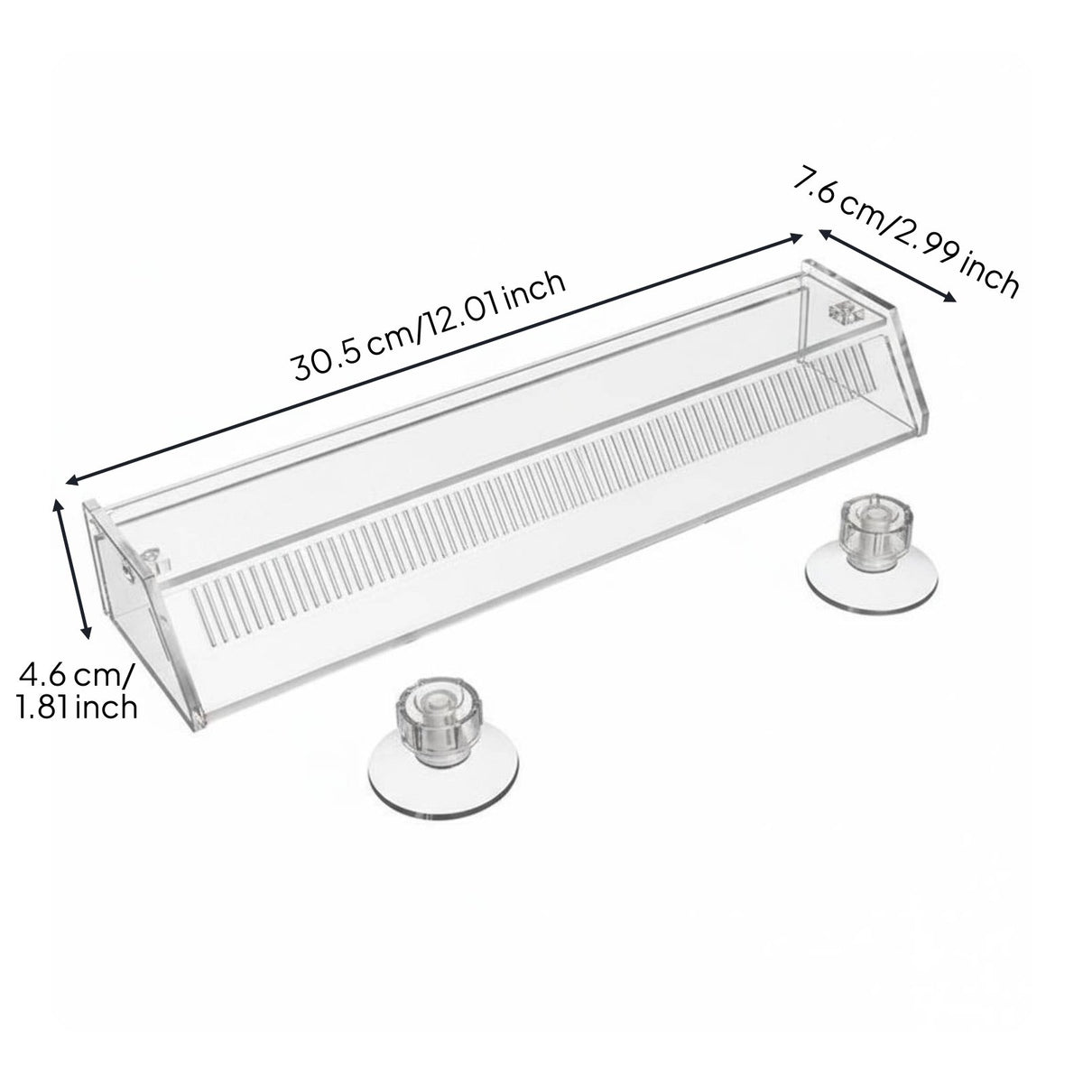 Acrylic Hairpiece Storage Box Multi-Purpose Wall Mounted Hairpiece Hanger