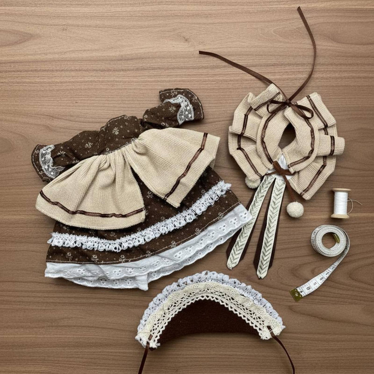 BJD Doll Clothes Set Lolita Design BJD Clothes Perfect Gift for Hobbyists, Kids
