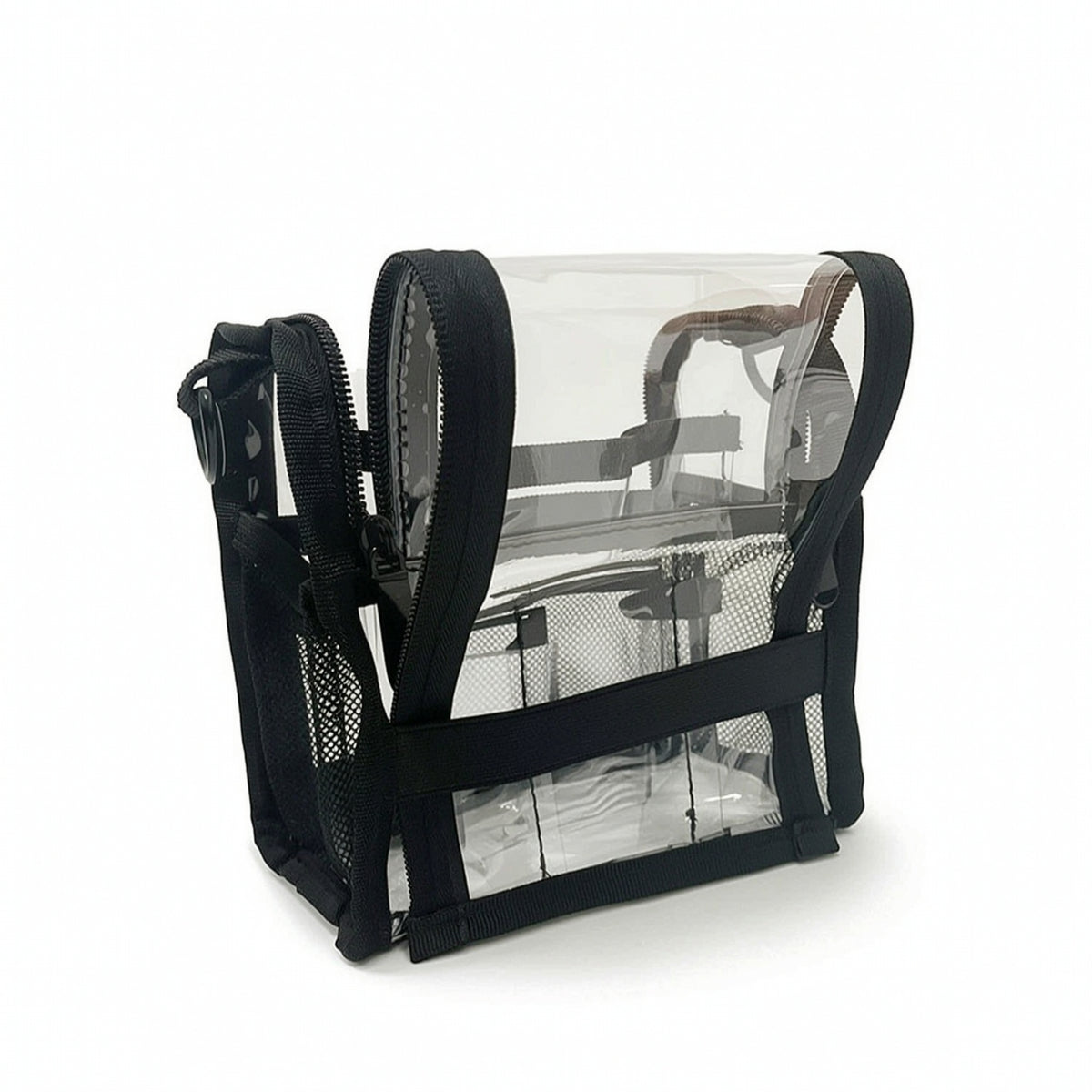 Cosmetic Case with Compartments Easy to Clean Transparent Cosmetic Bag