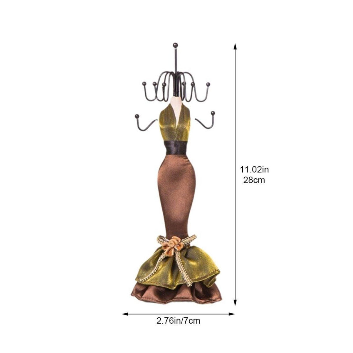Mannequin Jewelry Display Rack Decorative Mannequin Jewelry Stand for Bedroom