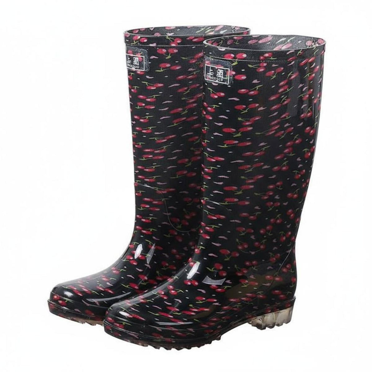 Wear-Resistant women's Knee-High Rain Boots Long-Lasting Tall Rain Boots All-Season for Gardeners, Adults, Wet Work Environments, Gardening