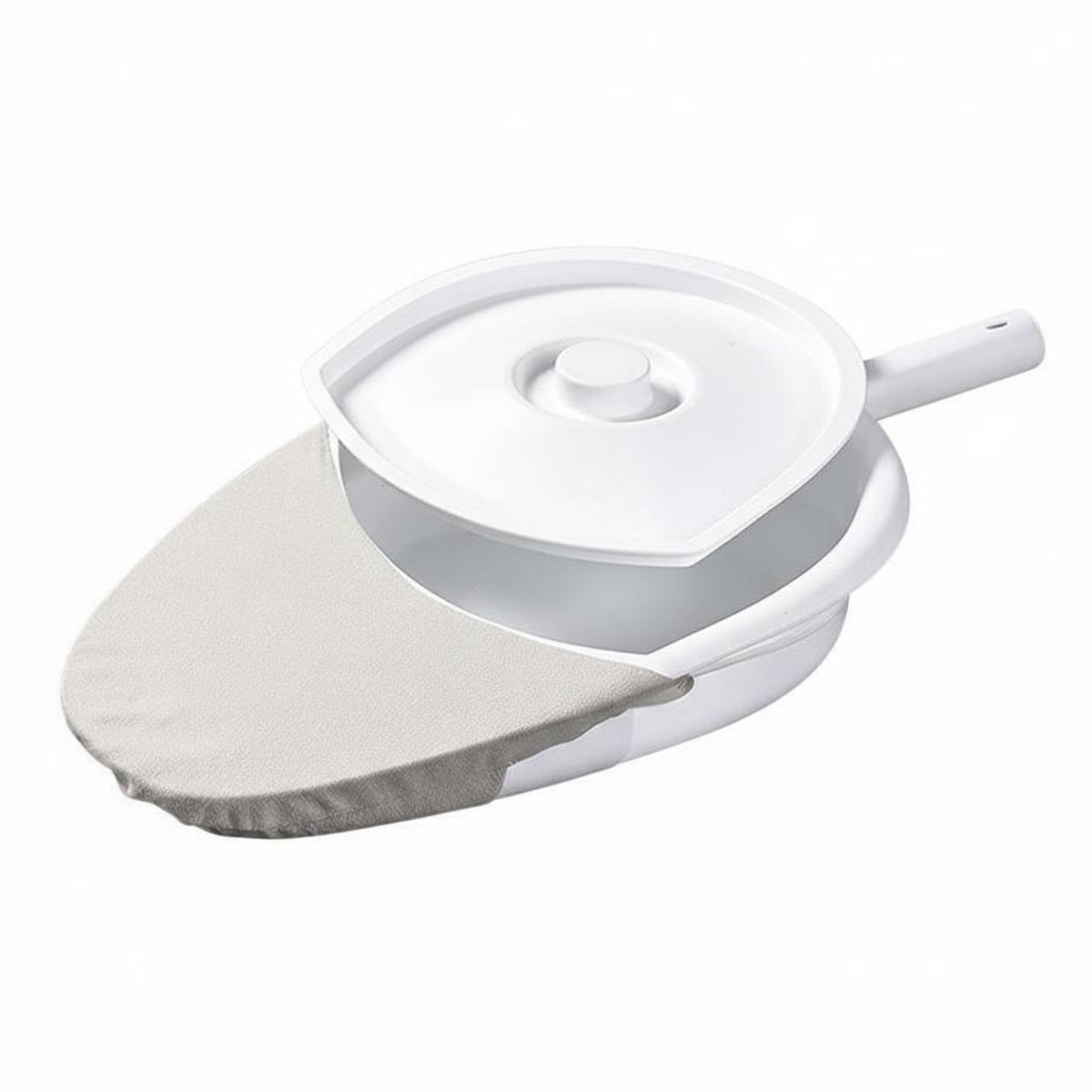 Bedpan with Lid Easy to Clean individual assistance Aid Ergonomic Shape for assistancegivers