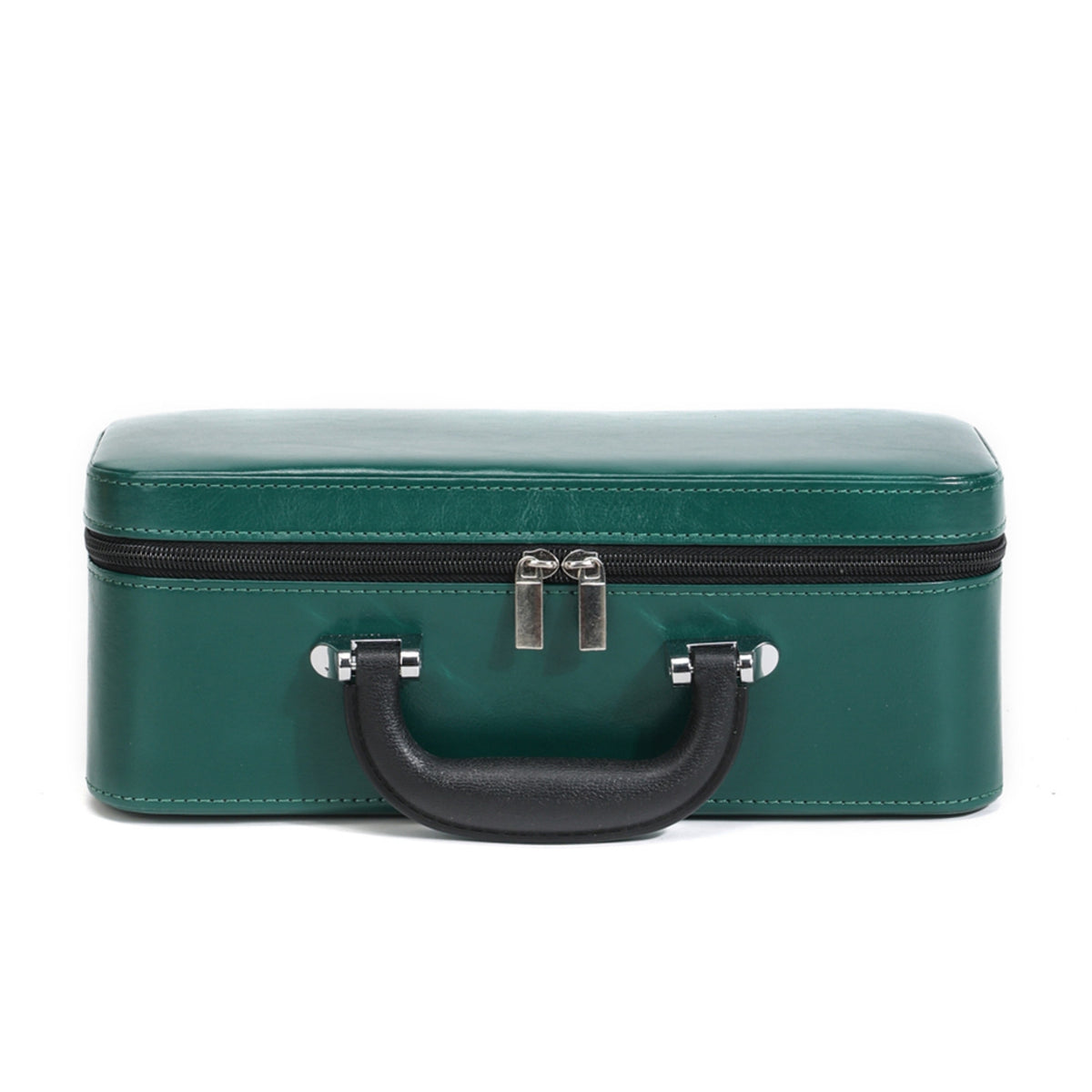 Hard-Shell Bracelet Organizer Textile Pocket Zip-Around Bracelet Case Zippered