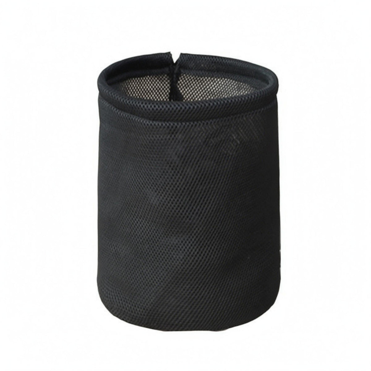 Mesh Drawstring Storage Bag Cylindrical Mesh Cosmetic Bag Structured