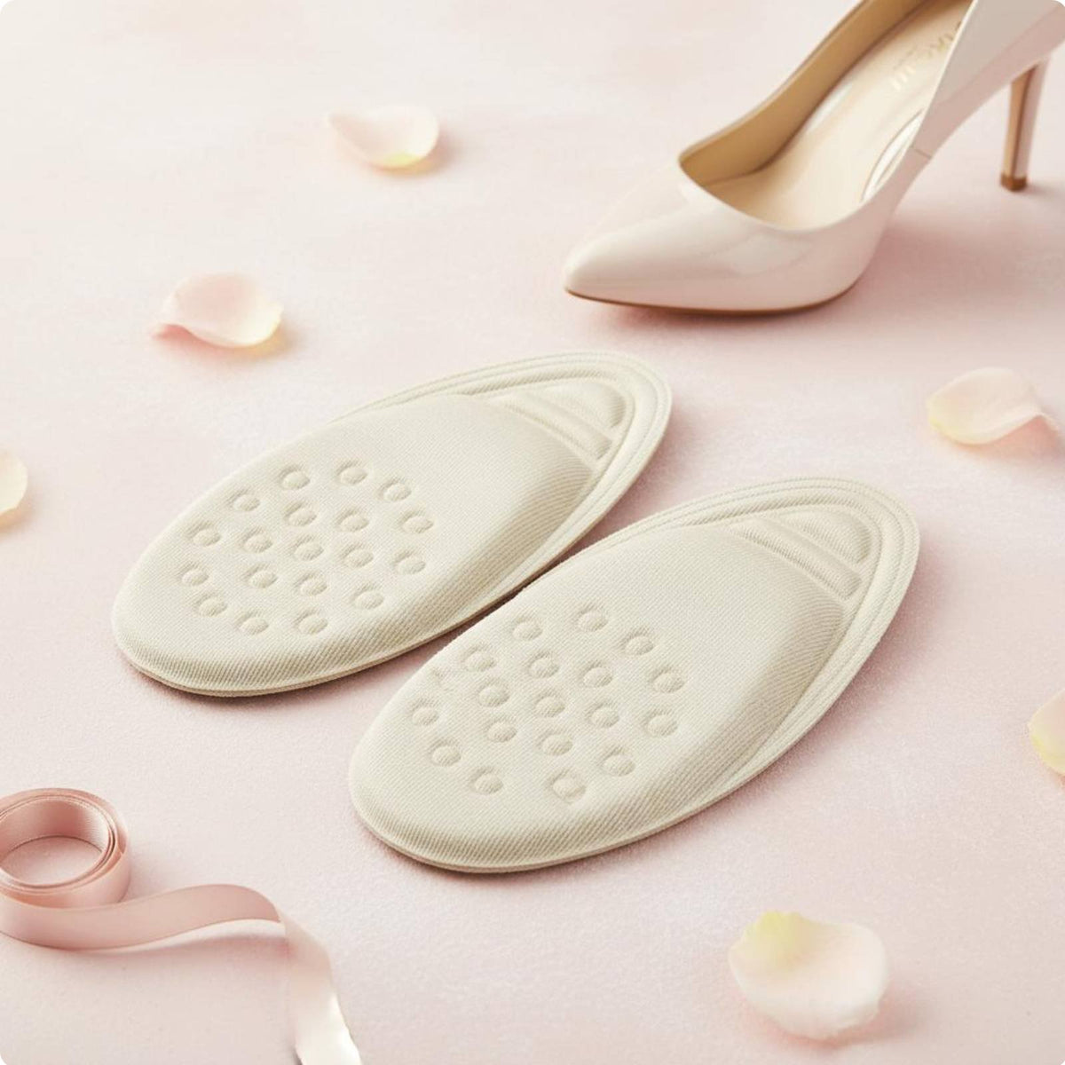 Forefoot Pad Shock-Absorbing High Heel Insert All Day Comfort for Walking, Women