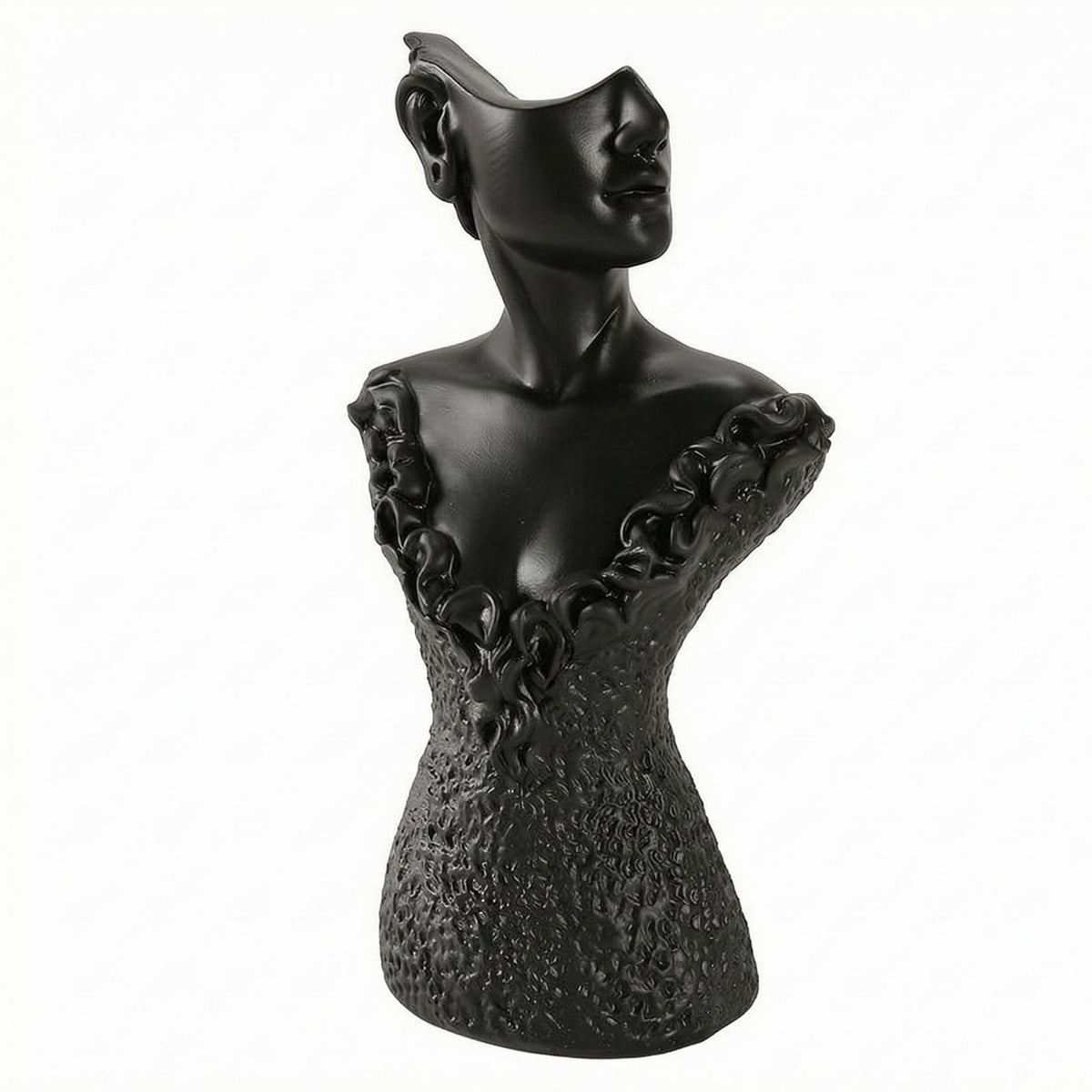 Resin Jewelry Bust Countertop Earring Mannequin Stand Decorative