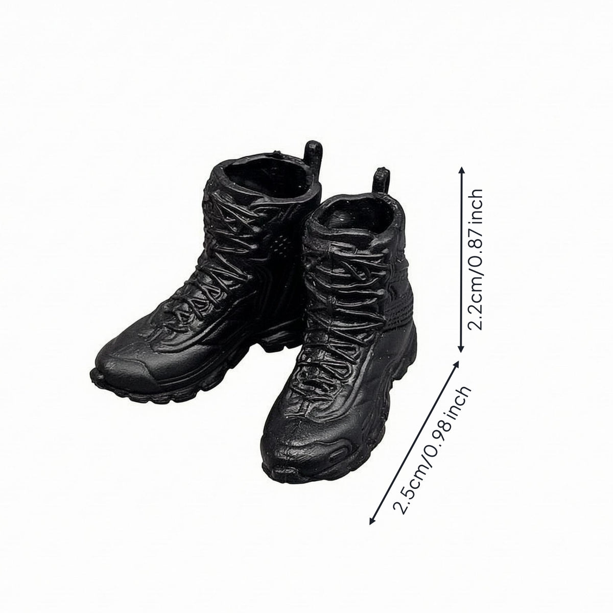 Mini Utility Boots Miniature Lace-up Utility Boots Ankle-High Footwear