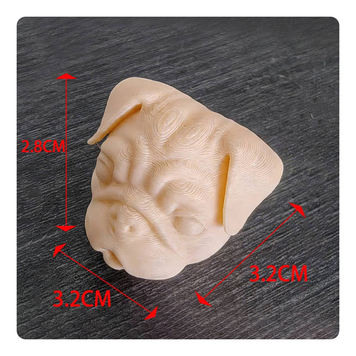 Pug Dog Toothpaste Cap Funny Cute Dog Tube Cap Gift