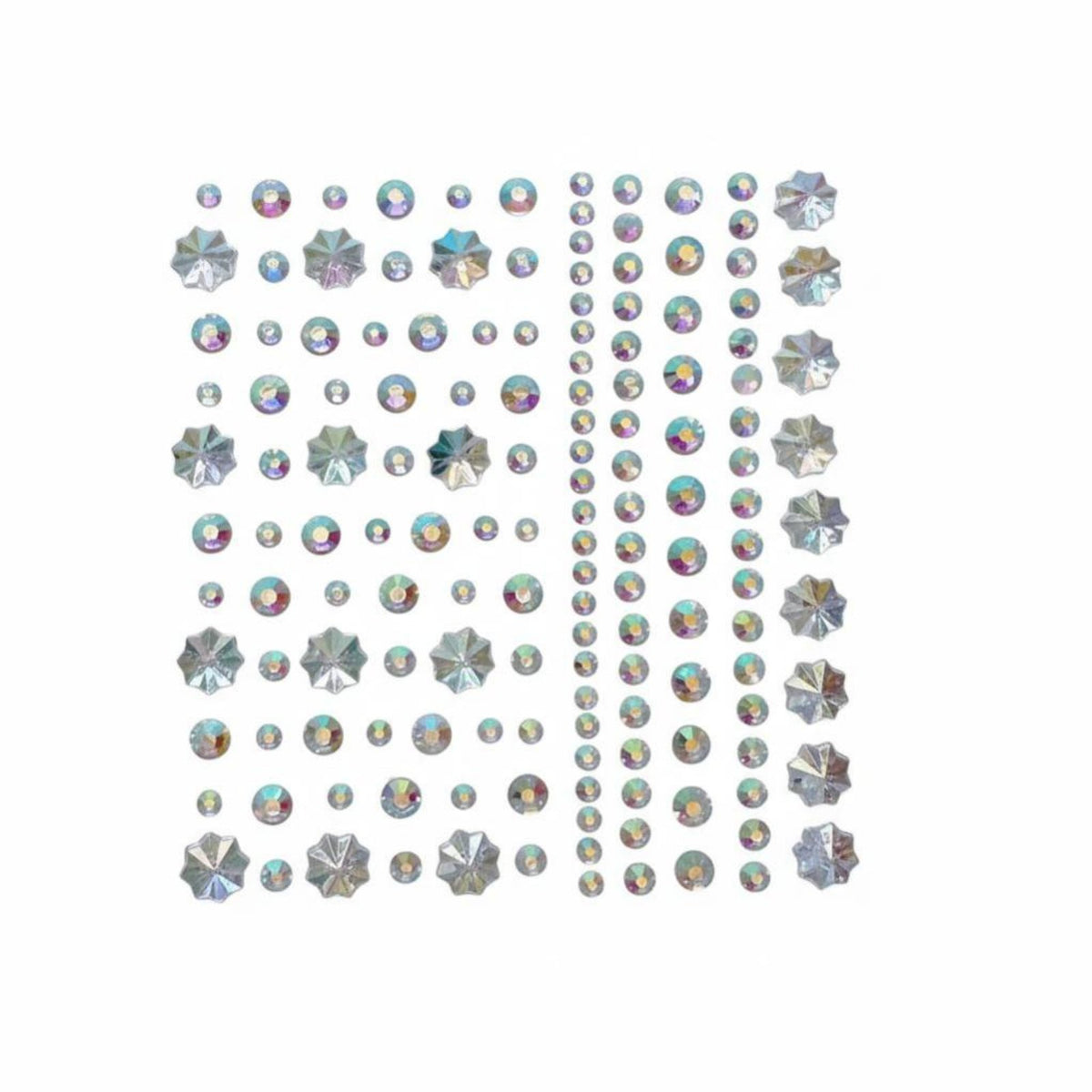 Automatic Eye Makeup Sticker, No Glue, Fairy Crystal Face Decor