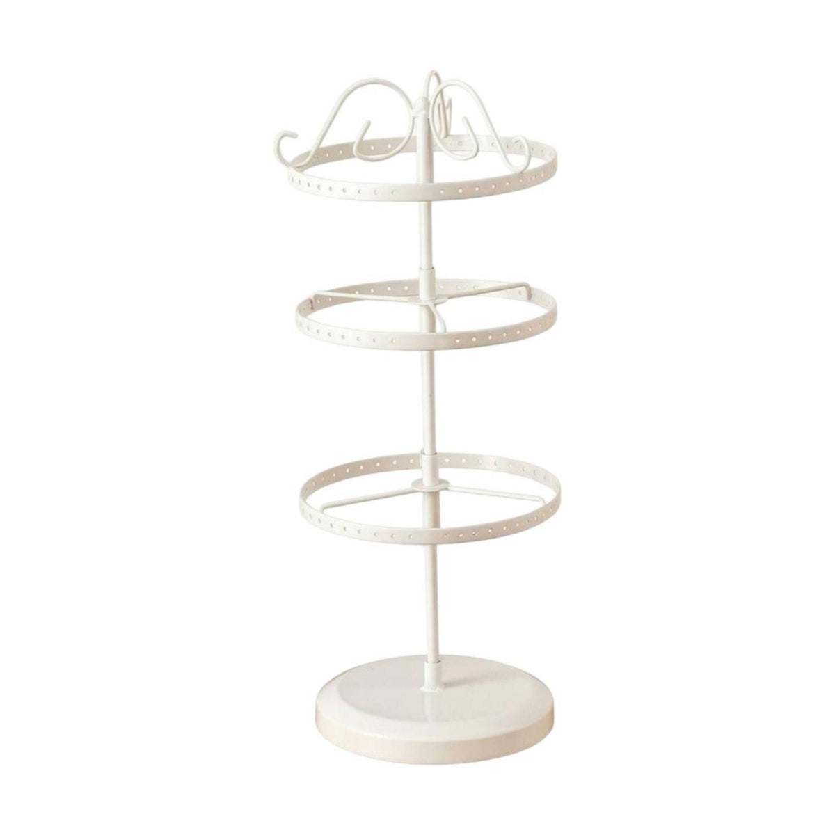 Rotating Earring Stand Freestanding Rotating Jewelry Rack 360° Rotation