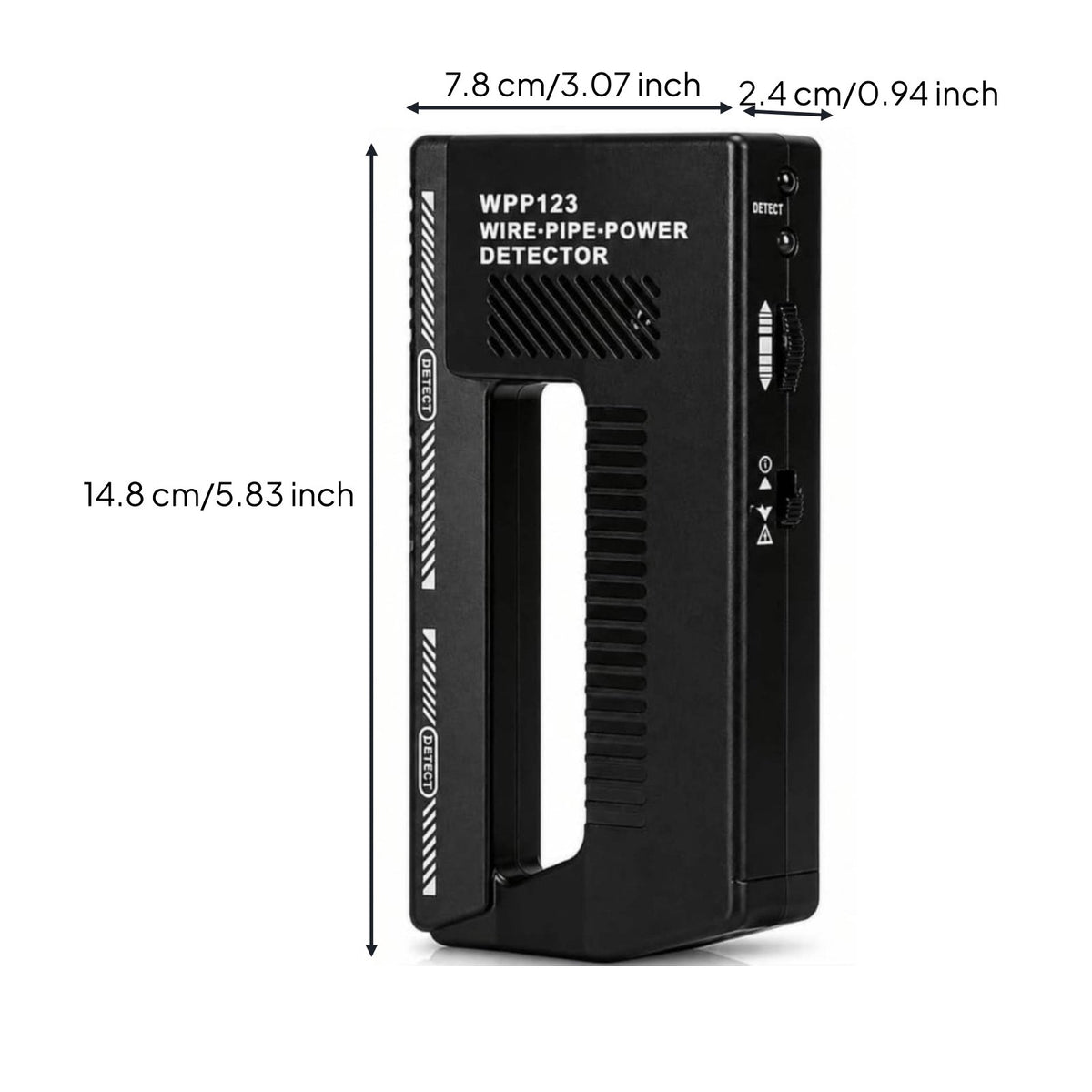 Wall Metal Scanner Audio Alarm Wire Pipe Scanner Easy to Use for Electricians
