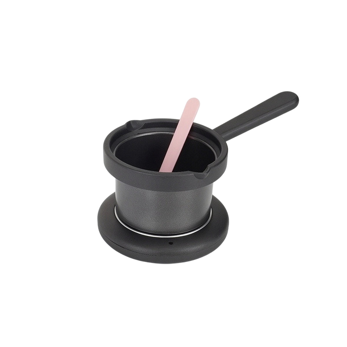 Compact Depilatory Heater with Pouring Spout Portable Depilatory Melting Pot with Spout Easy to Clean Appliance Beginner-Friendly for Beauty Salons