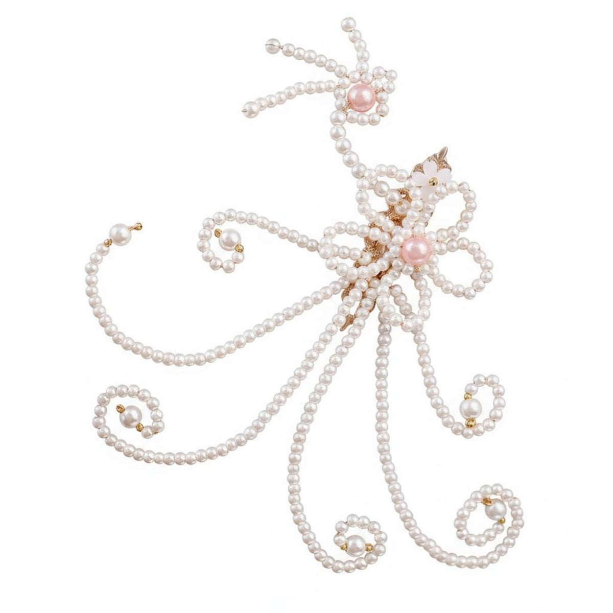 Chinese Traditional Hair Accessory Fairy-Like Design Feather Tassel Hair Comb Chinese Traditional Hairpin Handmade Chinese