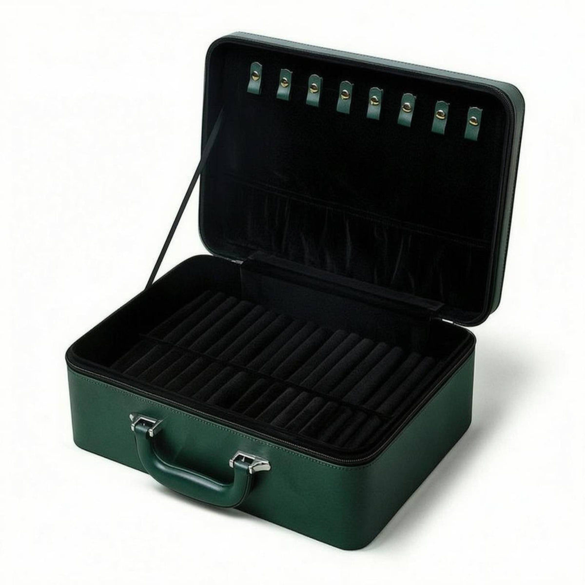 40 Slot Bracelet Case Rectangular Sturdy Construction Bracelet Organizer Securing Display