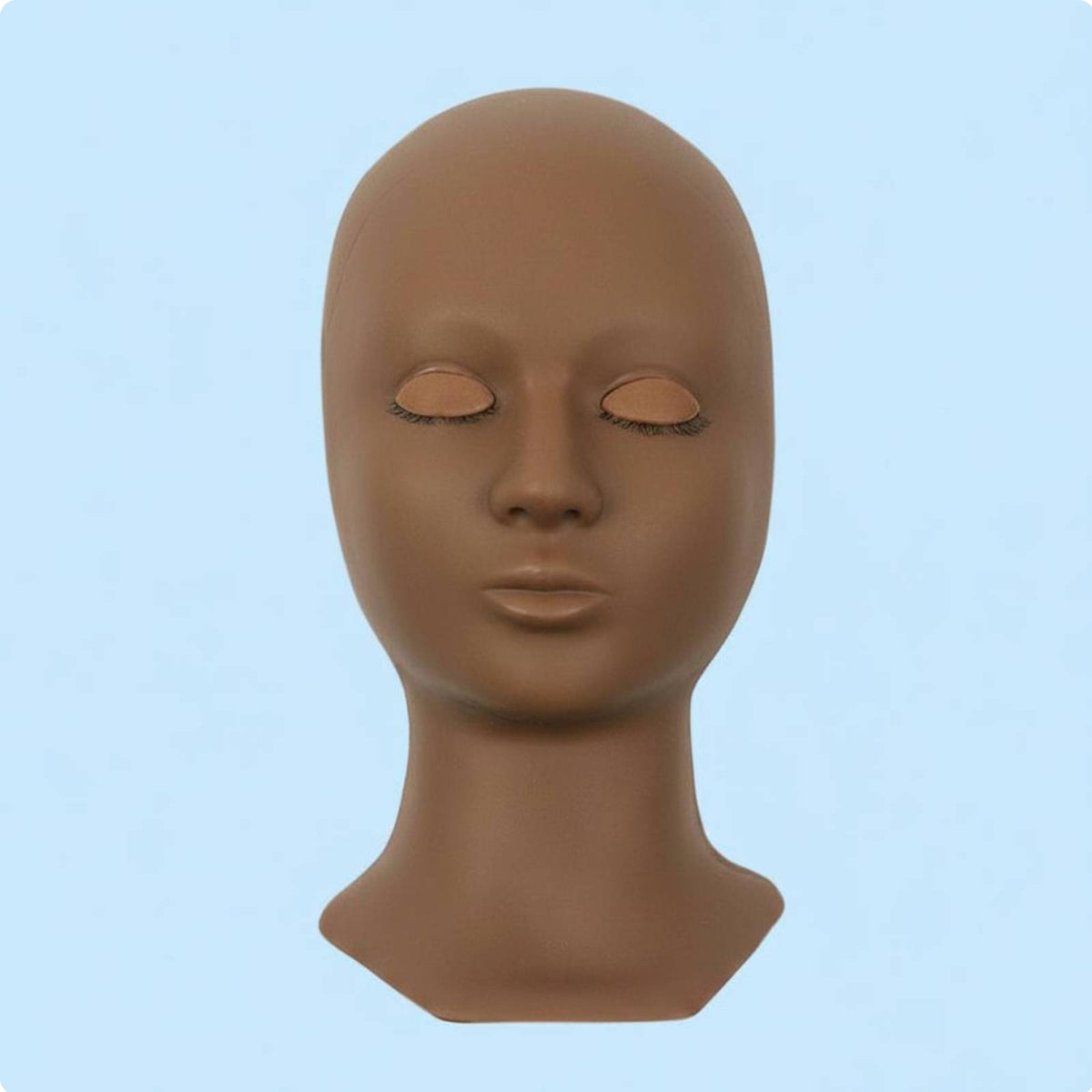 Eyelash Extension Training Head Neck Base Beauty Tool Reusable