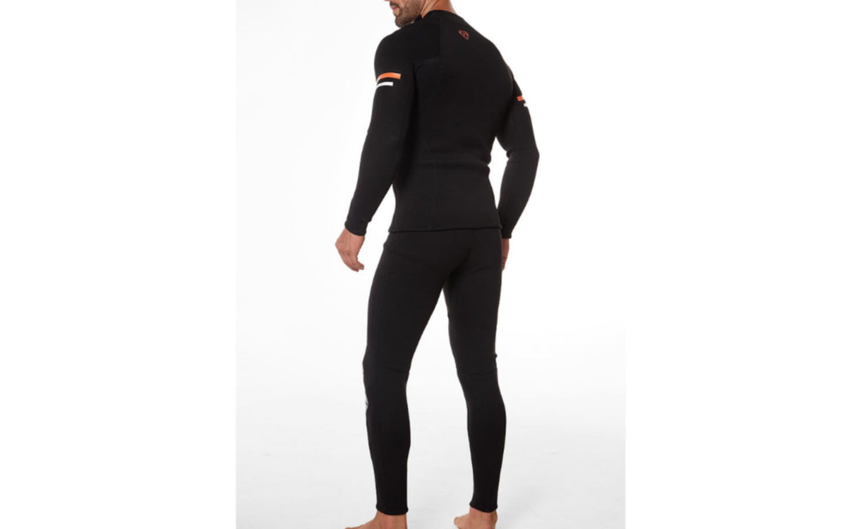 Sun Guard.5 Mm Wetsuit Thermal Insulation Split Wetsuit Flexible Fit Diving Suit Optimal Mobility for Snorkeling, Winter Swimming