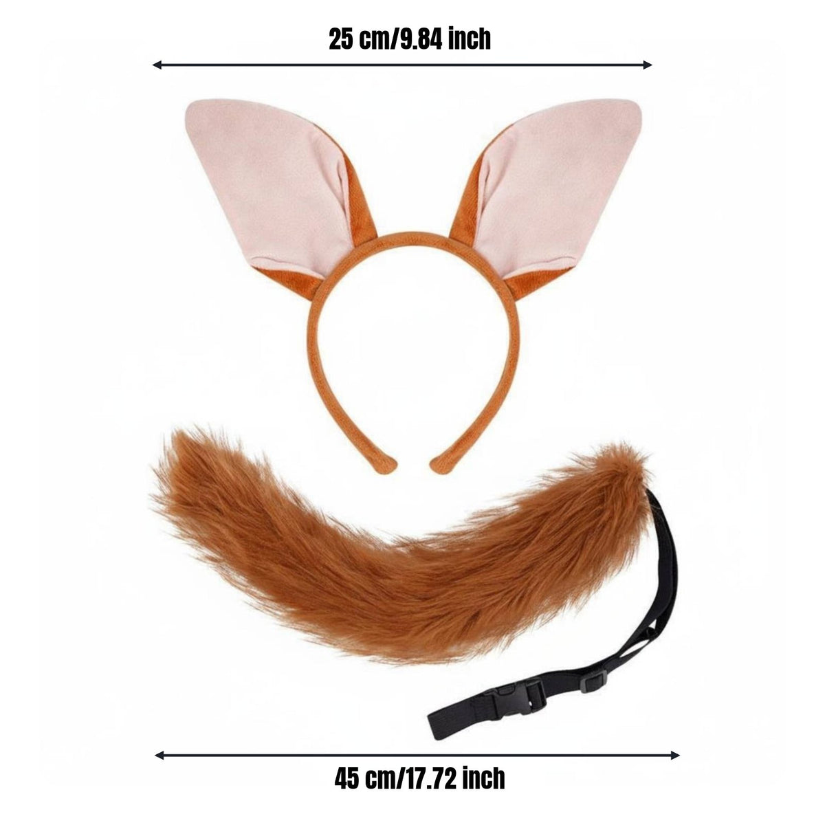 Animal Ear Headband Furry Texture Soft Animal Ears Soft and Comfortable