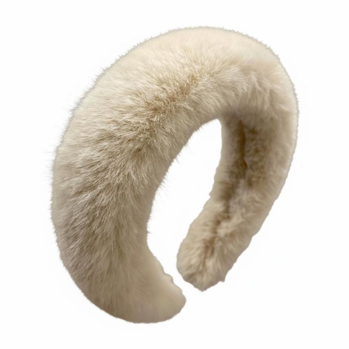 Plush Headband Soft Women Winter Random Color