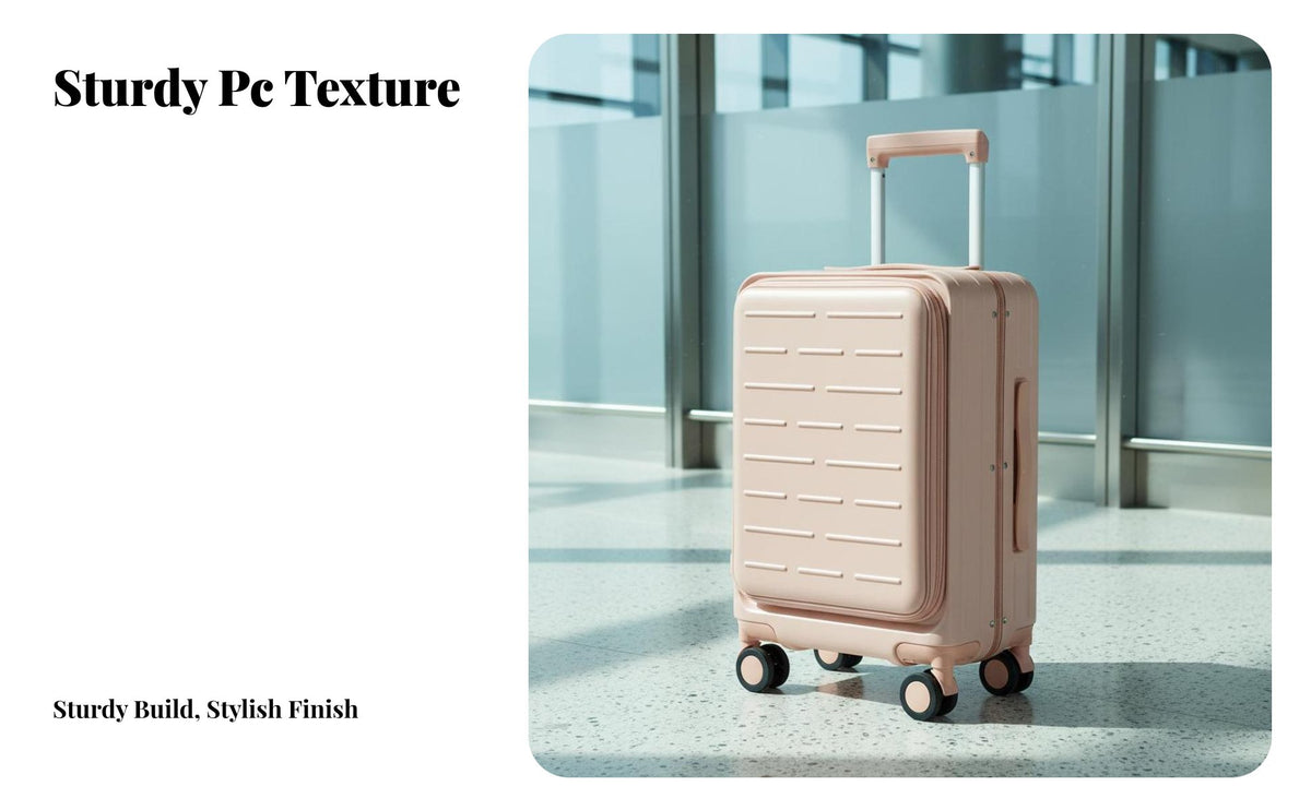 Expandable Design Frontentry Luggage Telescopic Handle Hardside Luggage Scratch-Resistant Shell Rolling Suitcase Lightweight for Vacationers, Business Professionals, Vacation, Vacations, Airports, Train Stations