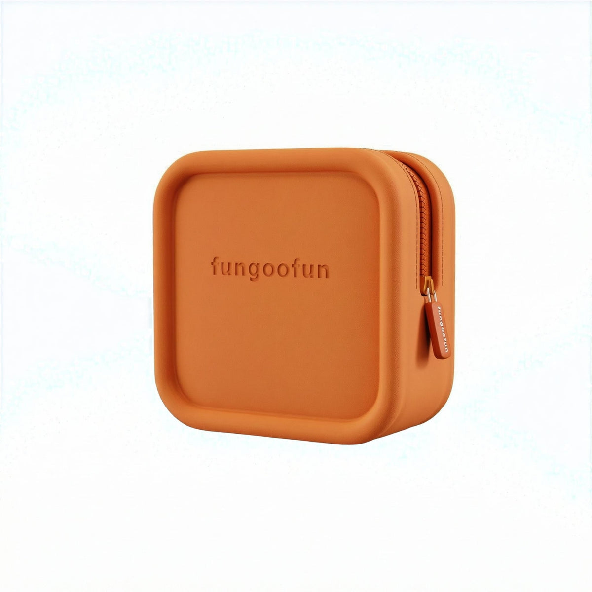 Square Makeup Bag Easy to Clean Cube Makeup Pouch Lightweight
